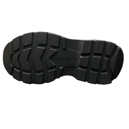 Alexander McQueen Grey Tread Slick High Sneaker – Luxury Trainer
