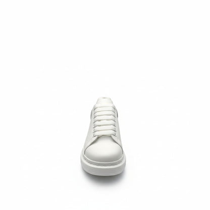 Women’s Chunky Sole Leather Trainers White Black