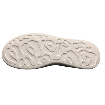Alexander McQueen White – Black Outline Sneakers