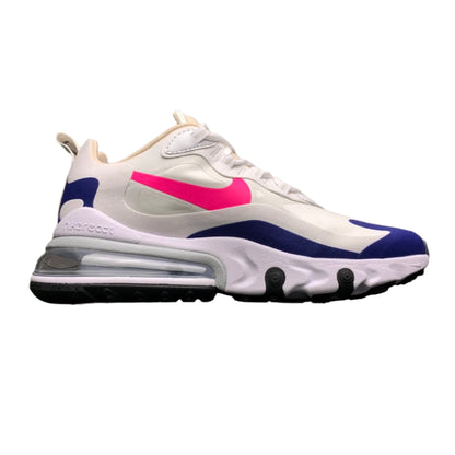 WMNS Nike Air Max 270 React 'White Pink Blue'
