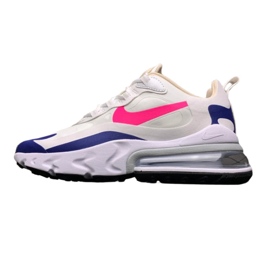 WMNS Nike Air Max 270 React 'White Pink Blue'