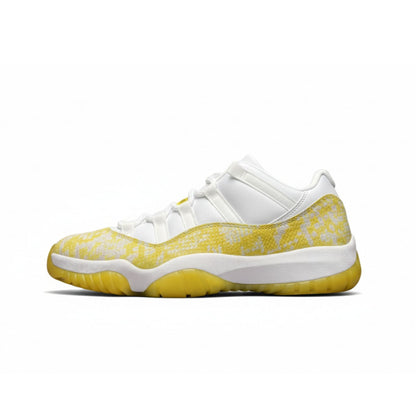 Nike Air Jordan 11 Retro Low Yellow Snakeskin – Women’s Basketball Sneakers