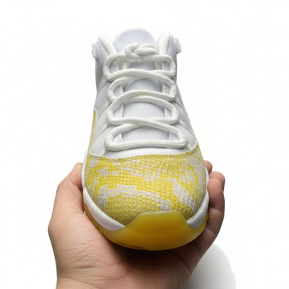 Nike Air Jordan 11 Retro Low Yellow Snakeskin – Women’s Basketball Sneakers