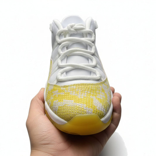 Nike Air Jordan 11 Retro Low Yellow Snakeskin – Women’s Basketball Sneakers