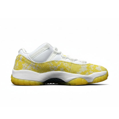 Nike Air Jordan 11 Retro Low Yellow Snakeskin – Women’s Basketball Sneakers