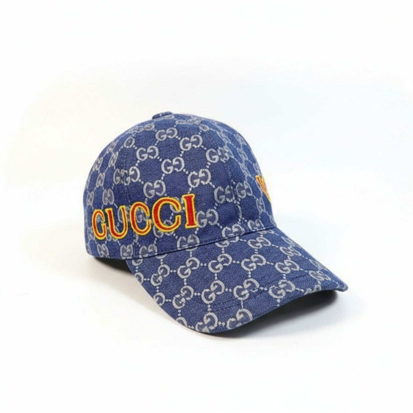Gucci Blue GG Canvas Baseball Cap
