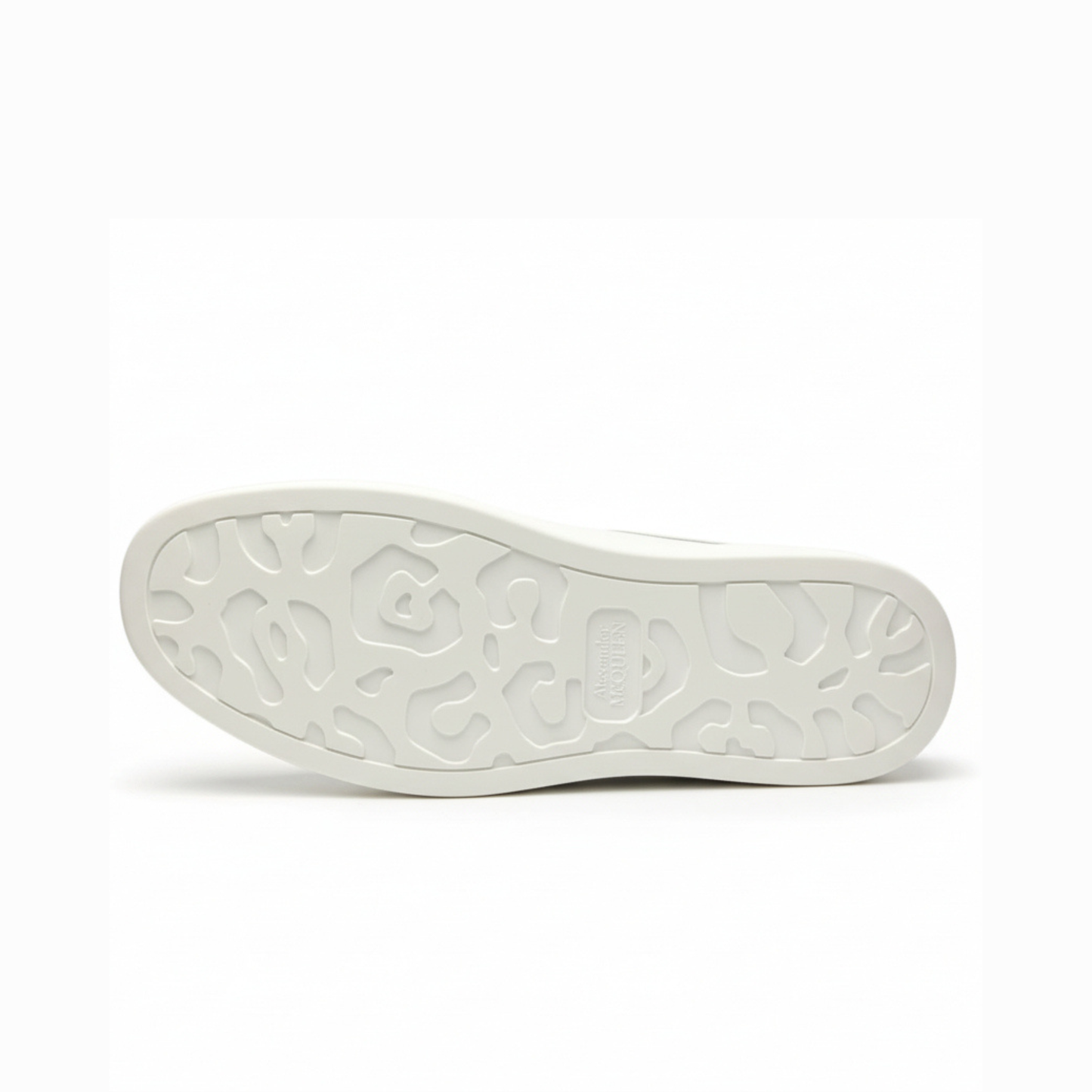 Alexander McQueen Deck Skate Plimsoll White – Designer Low-Top