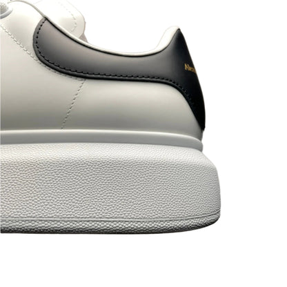 Women’s Chunky Sole Leather Trainers White Black