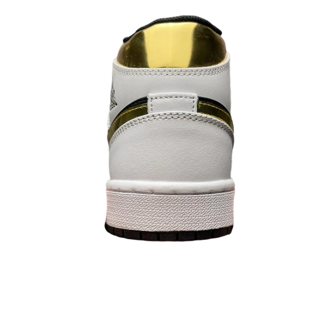 Air Jordan 1 Mid GS “White Gold”