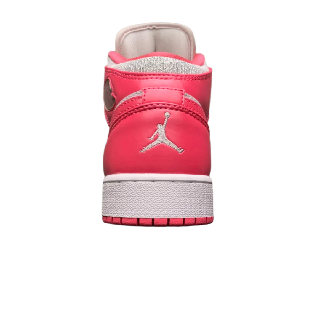 Air Jordan 1 Mid GS 'Platinum Pink White'