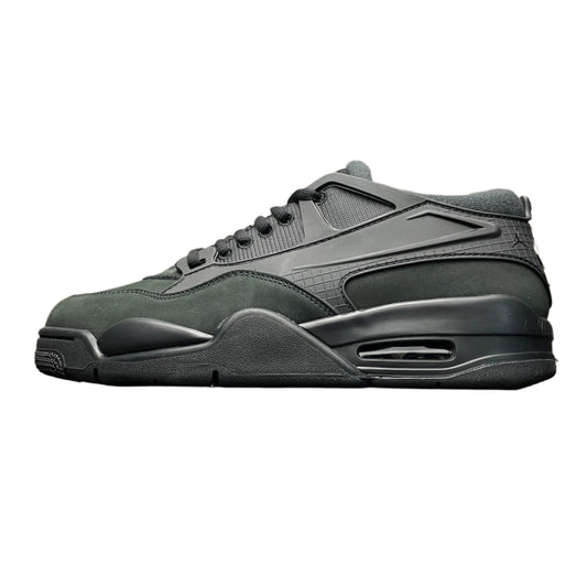 Nike Air Jordan 4 RM Black – Suede & Mesh Low-Top Sneakers