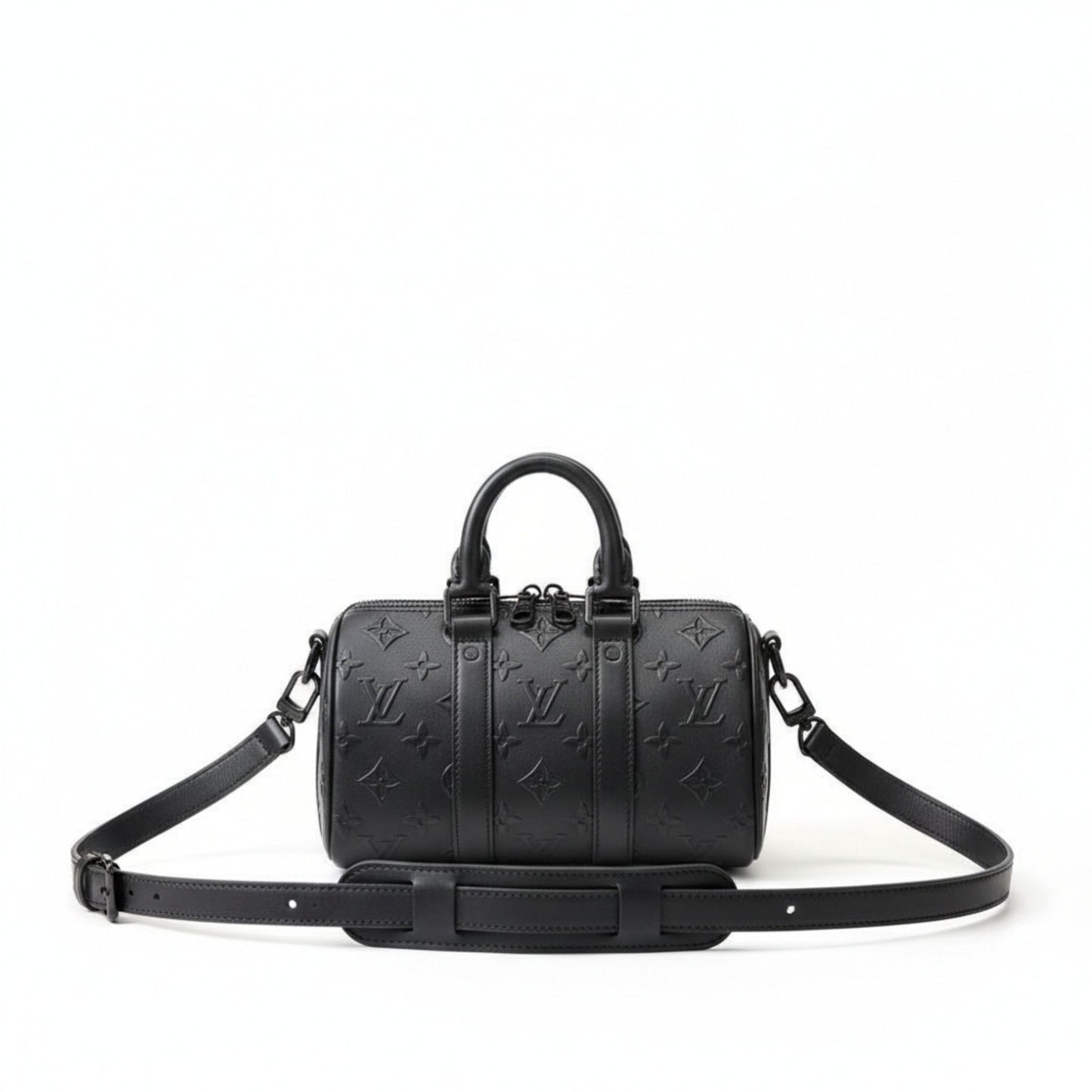Keepall Bandoulière 25 Taurillon Monogram Leather Travel Bag