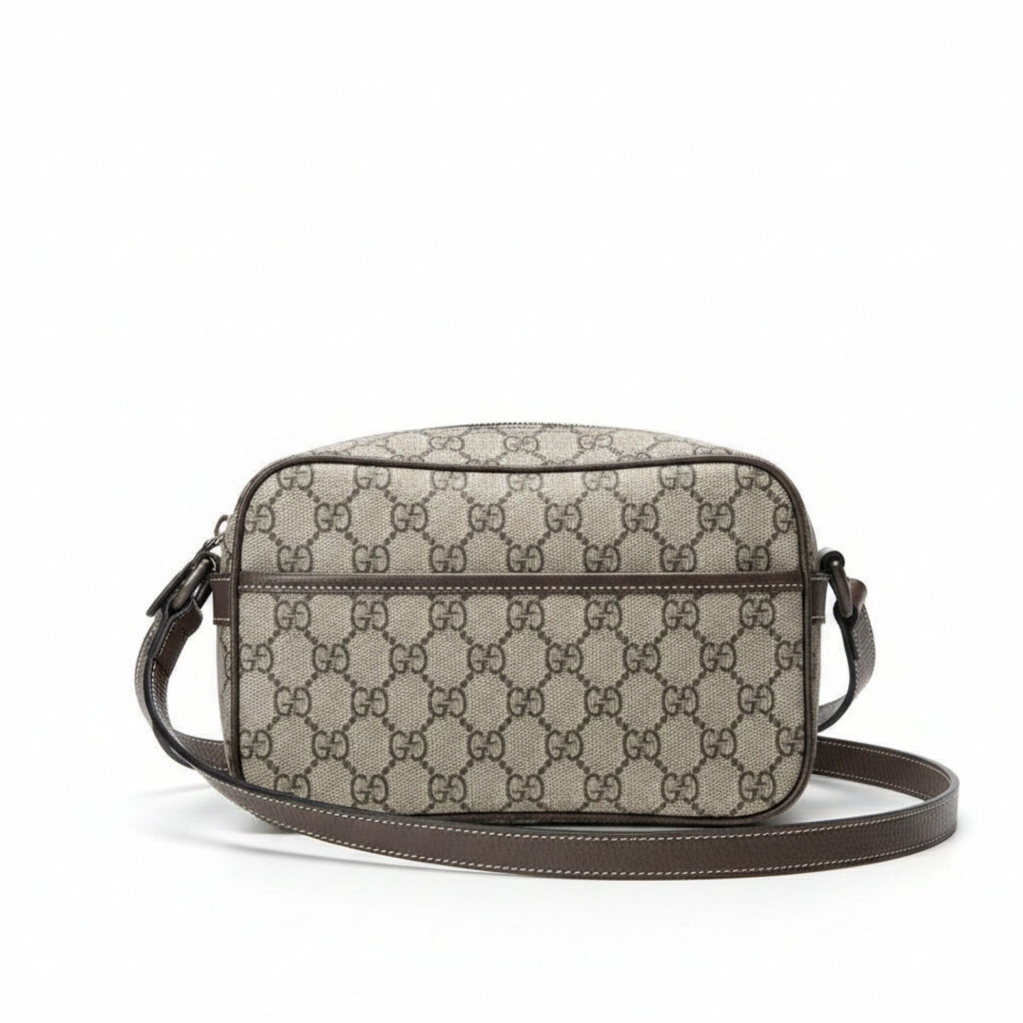 GG Supreme Canvas Crossbody Bag – Beige/Ebony