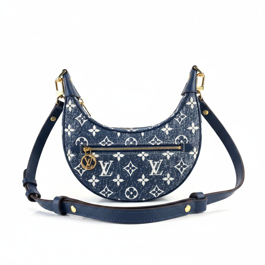 LV Loop Bag – Blue Monogram Denim