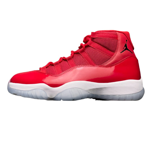 Nike Air Jordan 11 High “Win Like ’96” Red – Premium Leather Basketball Sneakers