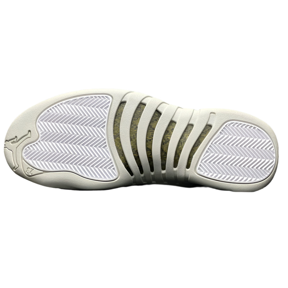 Nike Air Jordan 12 Retro Phantom Women’s Basketball Shoes – White/Gold