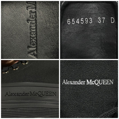 Alexander McQueen Grey Tread Slick High Sneaker – Luxury Trainer