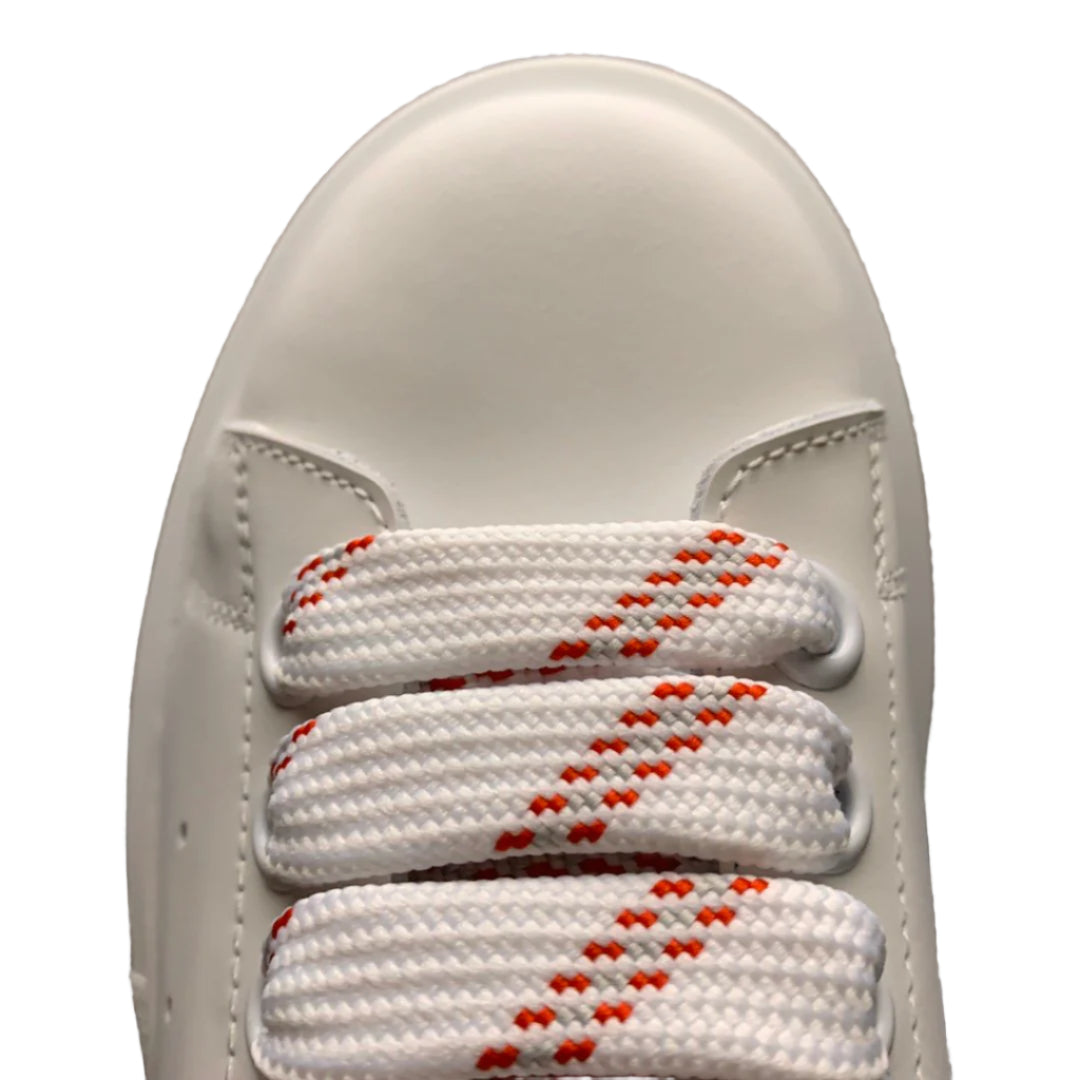 Alexander McQueen Oversized Sneaker White Lust Red – Luxury Leather