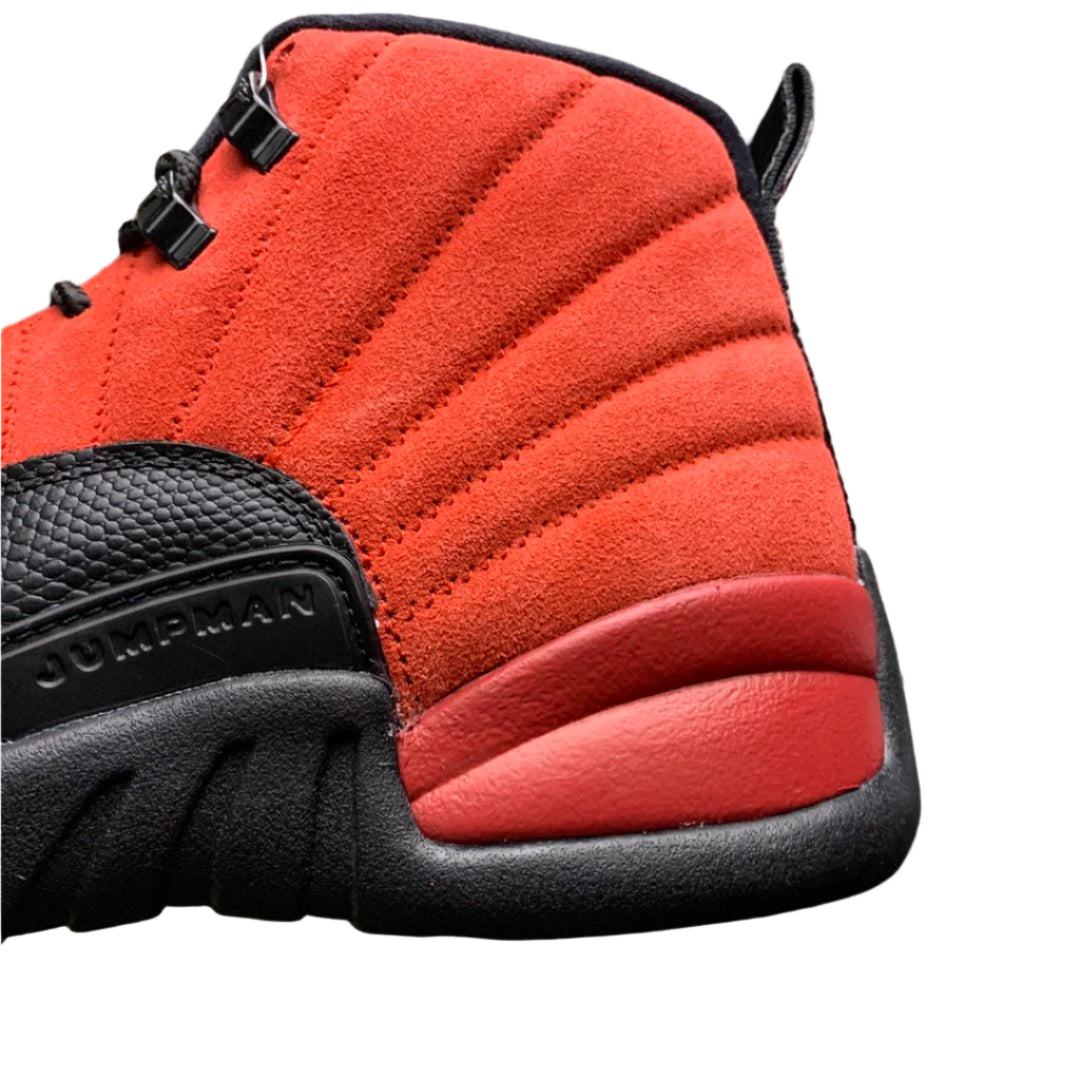 Nike Air Jordan 12 Retro "Reverse Flu Game" – Suede Basketball Shoes