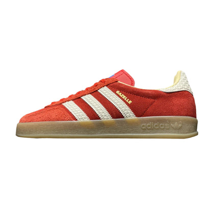 adidas Gazelle Indoor — Red / Better Scarlet / Cream White