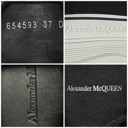 Alexander McQueen Denim Tread Slick High Top Sneakers – Luxury Designer Footwear