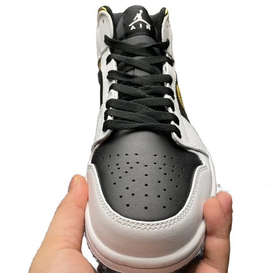 Air Jordan 1 Mid GS “White Gold”