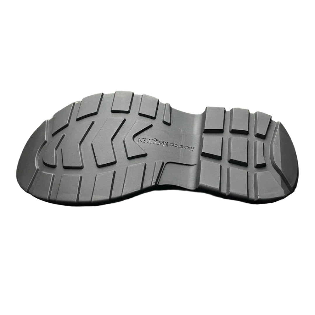 Alexander McQueen Tread Slick Low Lace Up Sneakers Black