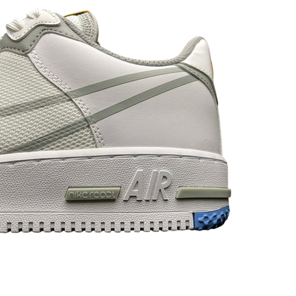 Nike Air Force 1 React SU White Light Smoke Grey (GS)