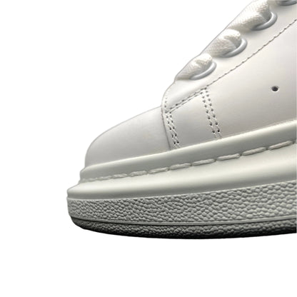 Alexander McQueen Oversized Leather Sneakers – White Pink Luxury