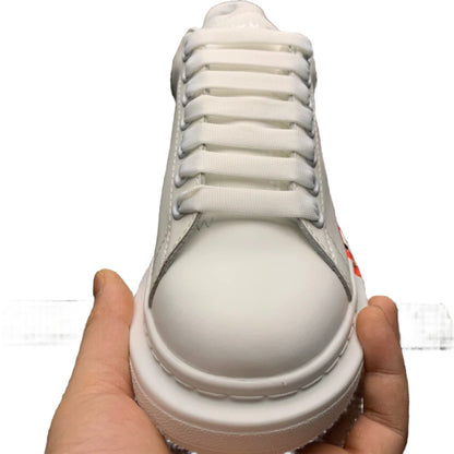 Alexander McQueen White Designer Sneakers