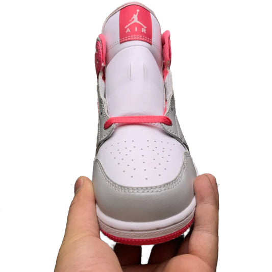 Air Jordan 1 Mid GS 'Platinum Pink White'