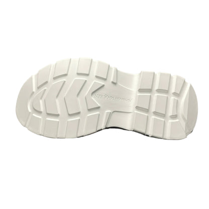 Alexander McQueen Tread Slick Low Top Sneakers Ivory Pink/White