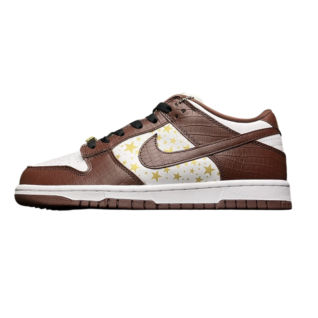 Nike SB Dunk Low Supreme Stars 'Barkroot Brown'