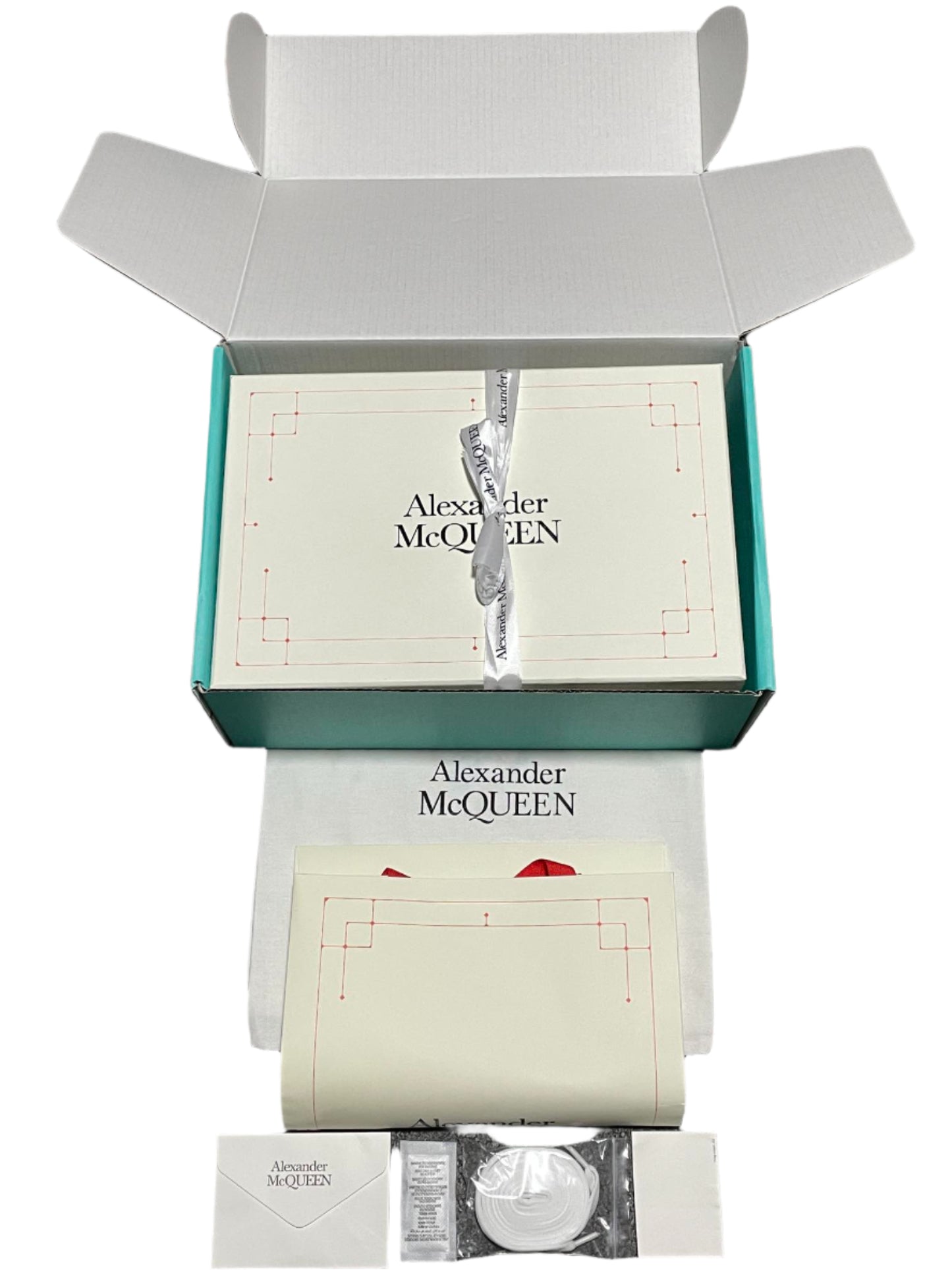 Alexander McQueen Oversized Sneakers White Opal
