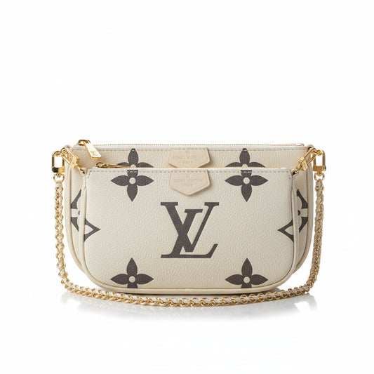 Multi Pochette Accessoires Empreinte Bicolor Bag – Giant Monogram