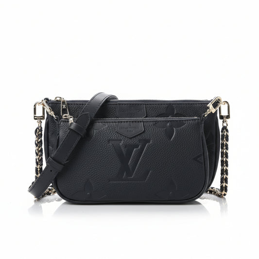 Multi Pochette Accessoires Empreinte Bag – Black Monogram