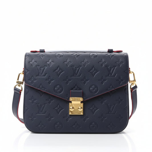 Pochette Métis Navy Blue Monogram Empreinte